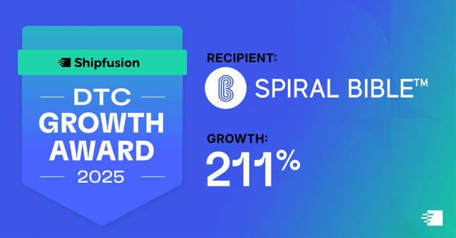 DTC Growth Award Winner Spiral Bible 