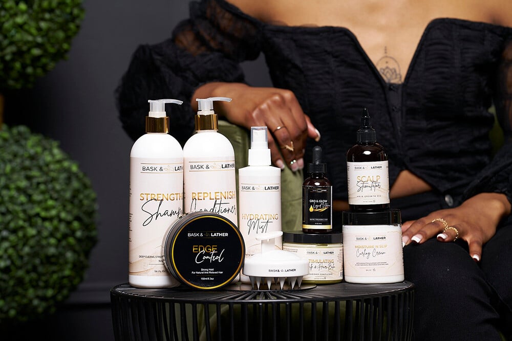 Bask and Lather products