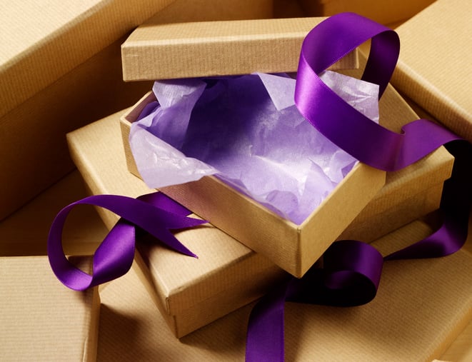 Tissue paper dunnage for ecommerce