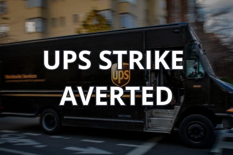 UPS Strike Averted: New Deal Struck With Teamsters