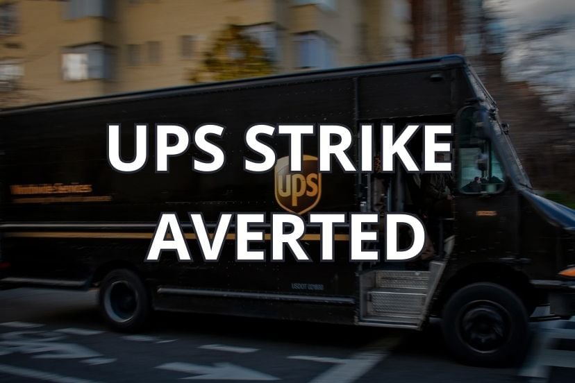 UPS Strike Averted: New Deal Struck With Teamsters