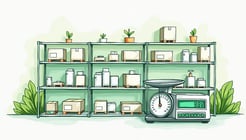 Weight-based inventory management