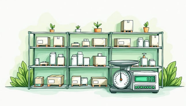 Weight-based inventory management