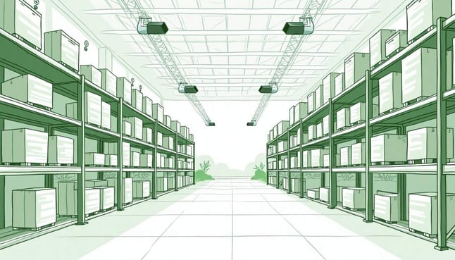 Warehouse theft detection systems