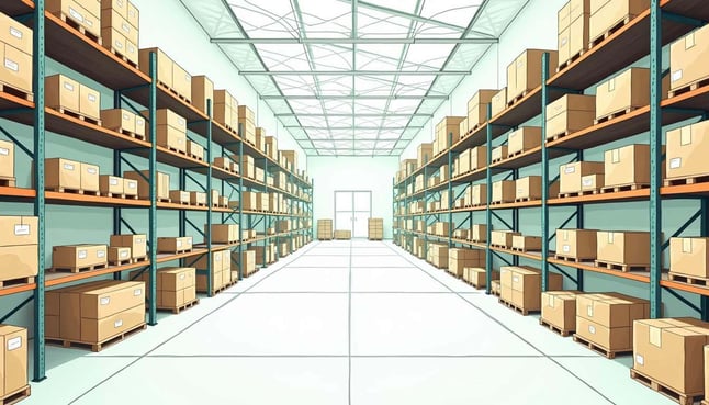 Warehouse space utilization