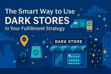 Illustration of Stores with Stars