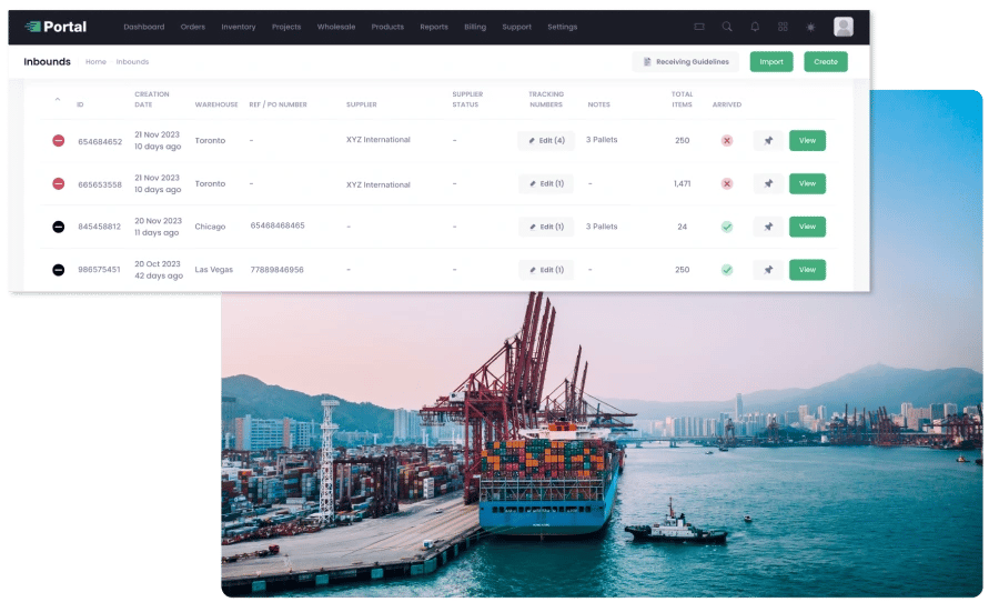 wholesale freight management 3PL 