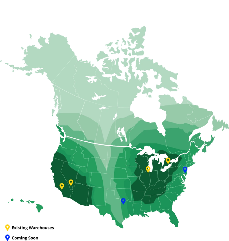 B2B and wholesale fulfillment north america