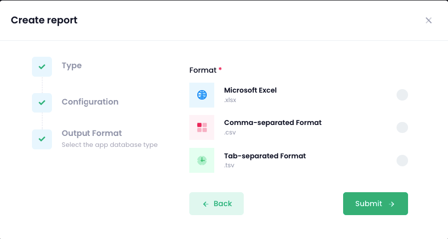 Portal V2 Creating Report